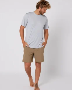 Follow All Day Shorts - Deep Taupe
