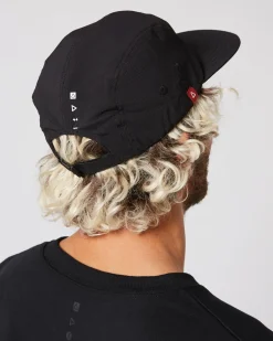 Follow Brand Tech Cap - Black