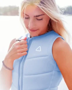 Follow Corp Womens Impact Vest - Pastel Blue