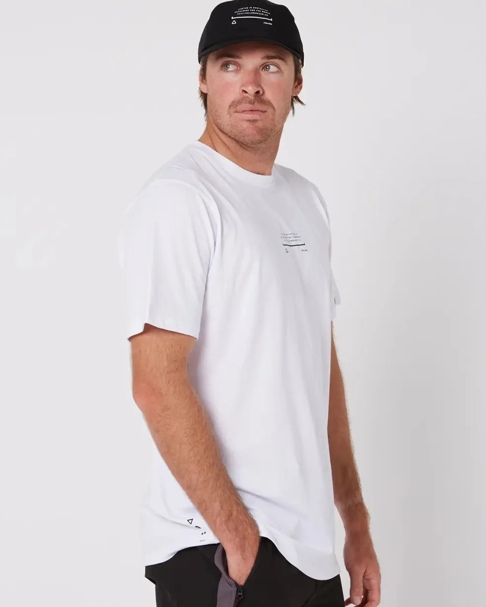 Follow Couch Tee - White