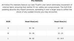 Follow Pro Helmet - Fortune Silver
