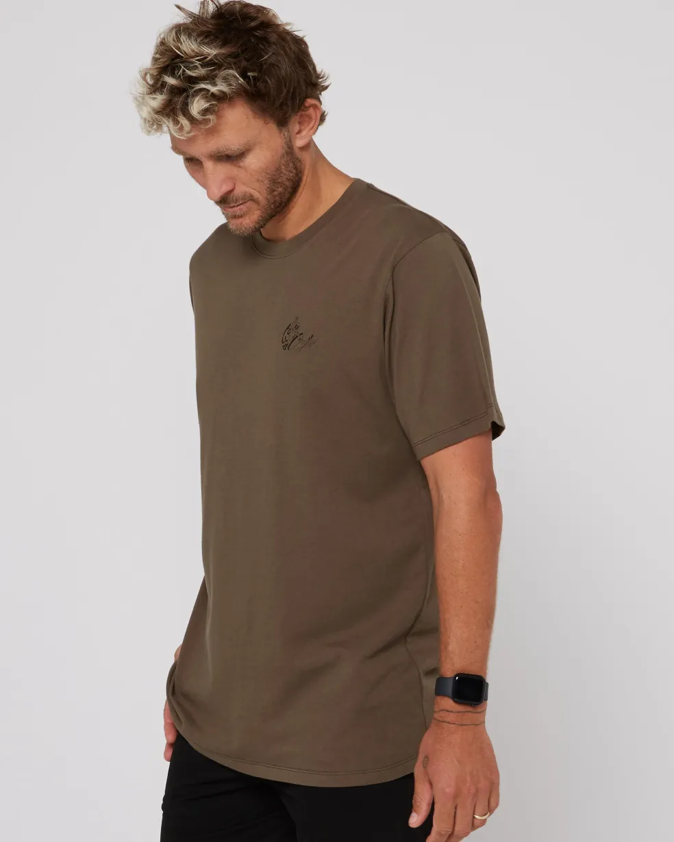 Follow Show Us Tee - Taupe