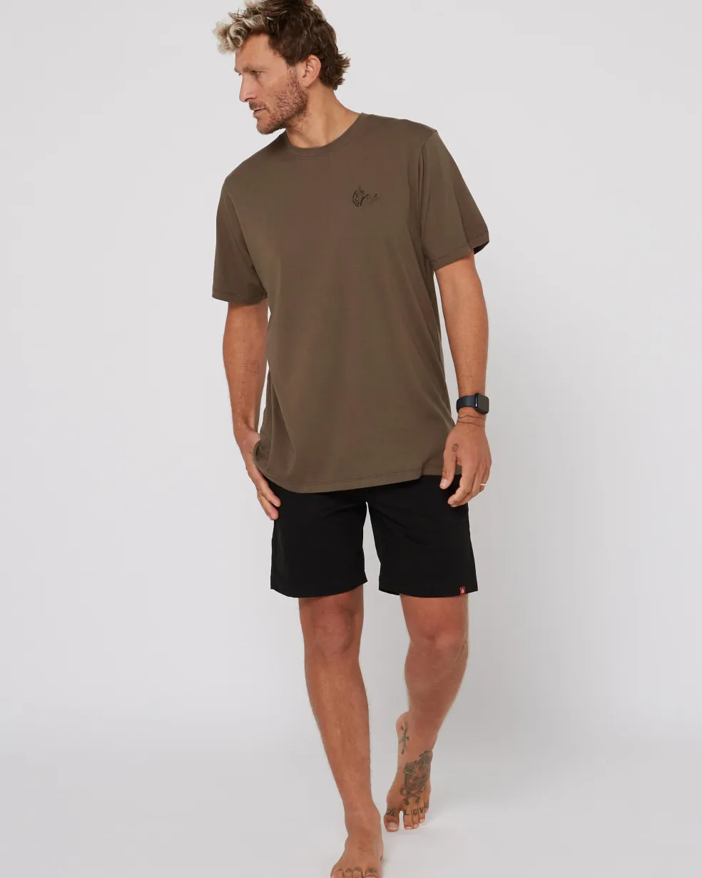 Follow Show Us Tee - Taupe