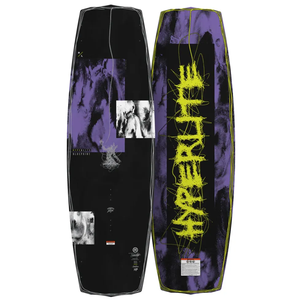 Hyperlite Blueprint Wakeboard | Team OT Bindings 2026