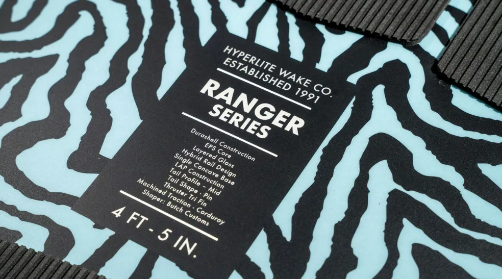 Hyperlite 2025 Ranger Wakesurf Board