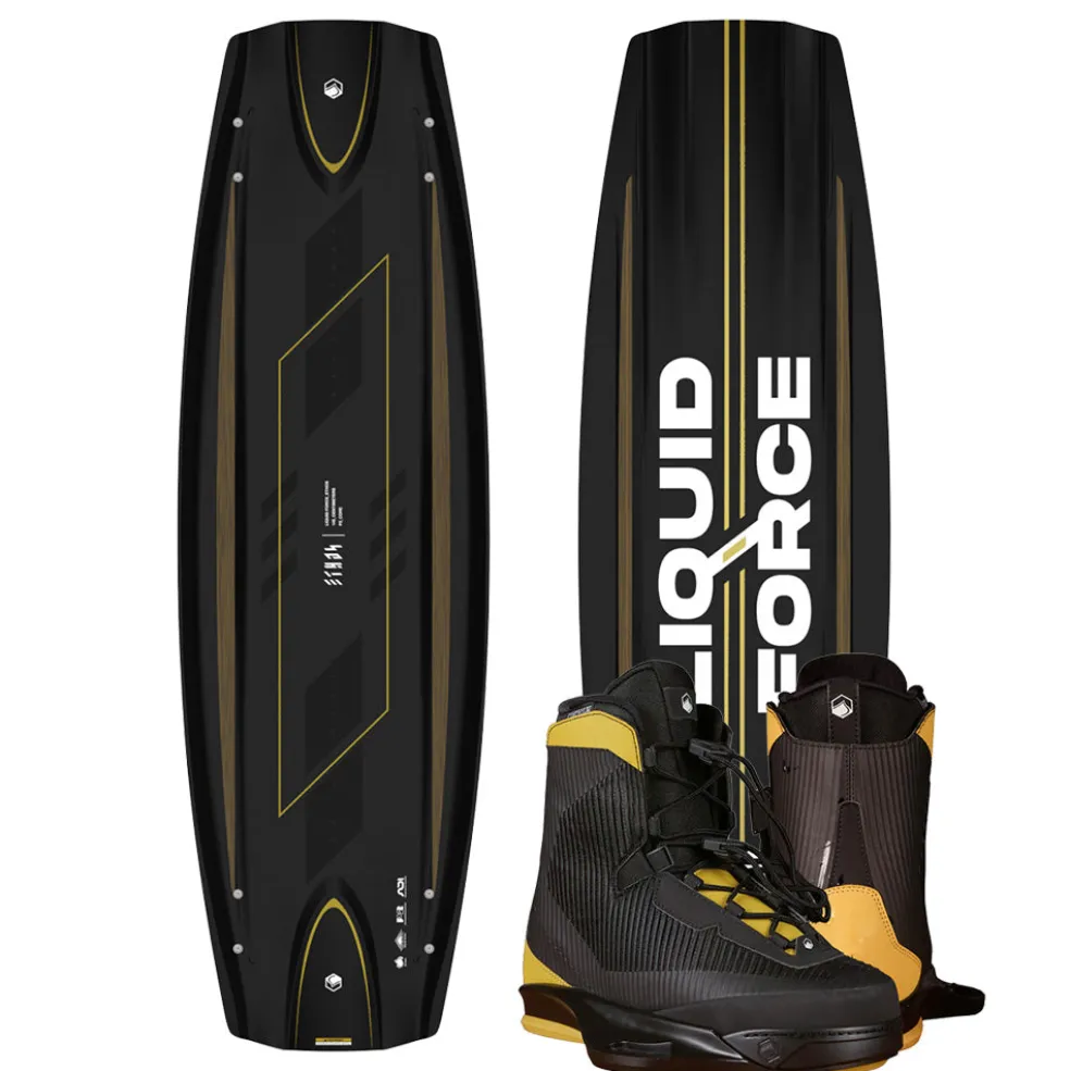 Liquid Force 2025 Ethos Wakeboard | Vertex 6x Boots