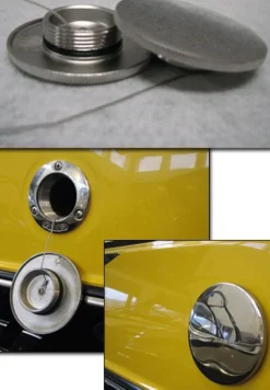 Malibu Gas Cap 9-11, Replacement, Large Cap and Cable