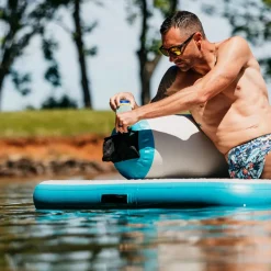 MISSION Reef Lite Lounge Inflatable Water Mat (6.5' x11.5' x 6')