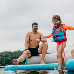 MISSION Reef Lite Lounge Inflatable Water Mat (6.5' x11.5' x 6')