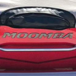 Moomba Transom Decal, Black Chrome (114193)