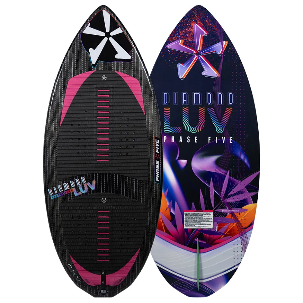 Phase 5 Diamond Luv Wakesurf Board 2026