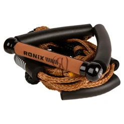 Ronix Bungee Surf Rope-10" Handle Hide Grip-25ft 4-Sect. Rope - Asst. Color