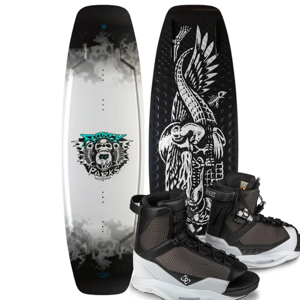 Ronix Parks Wakeboard | District Bindings 2026