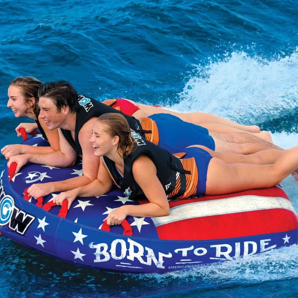 WOW Born to Ride 3 Person Tube